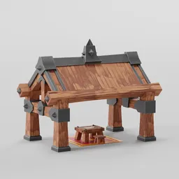 Wooden house