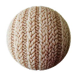 Coarsely knitted fabric