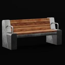 Modern Urban Bench