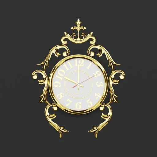 American style wall clock