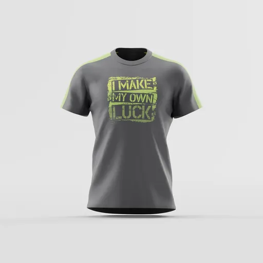 Motivational Tee – Charcoal Grey