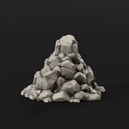 Rock Pile Rounded