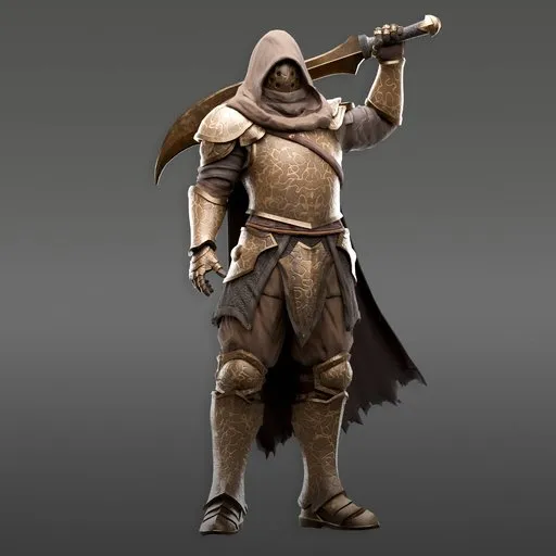 Fantasy Desert Warrior