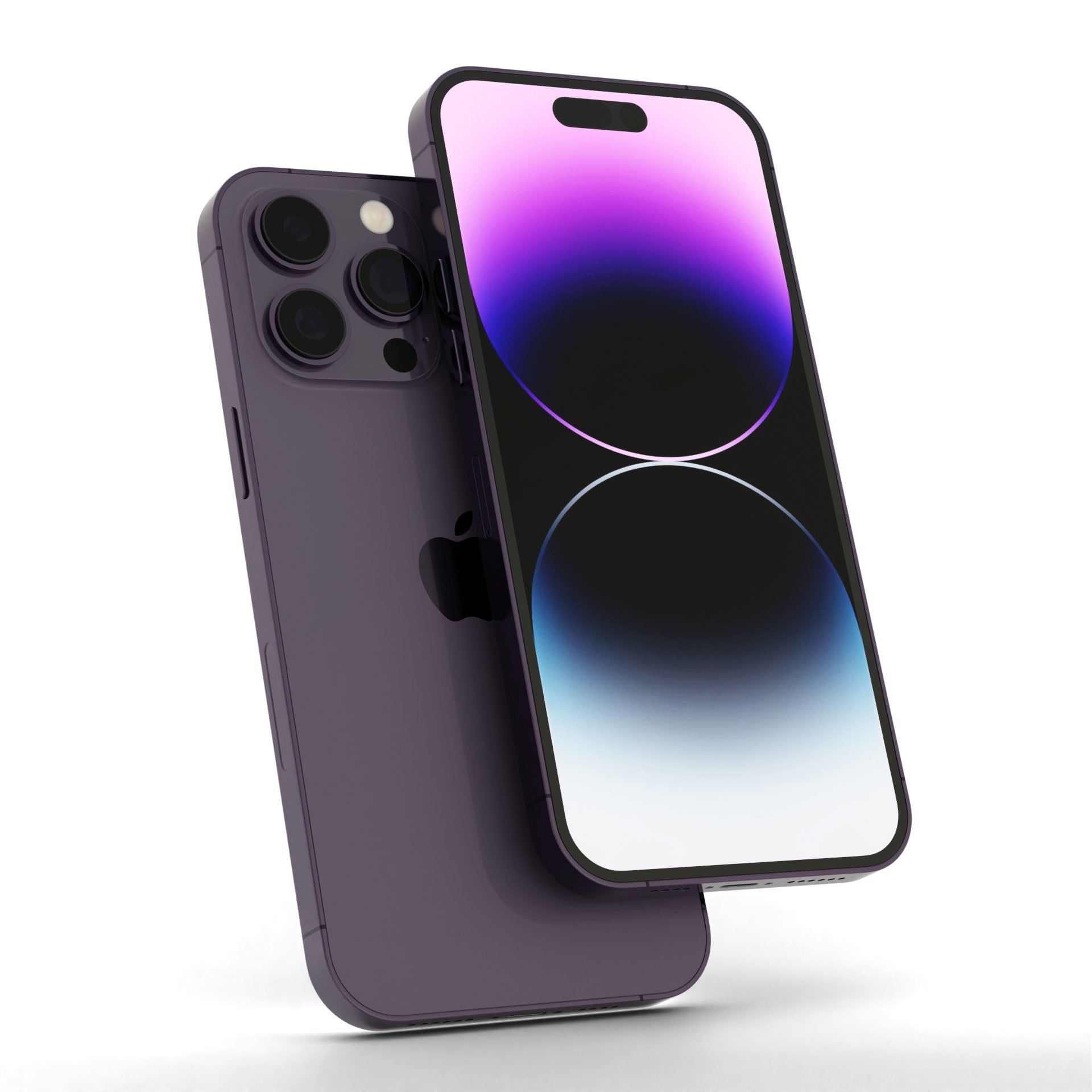 Iphone 14 Pro 3D Smartphone models BlenderKit