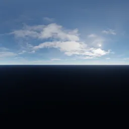 Sunny Cloudy Sky