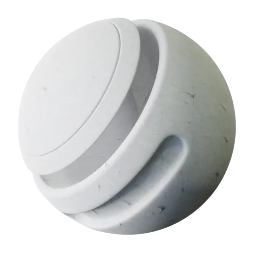 High-quality PBR white rice paper texture for 3D material rendering in Blender and similar software.
