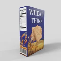 Wheat Thins Cracker Box