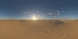 Sand Dunes Desert Sunny Sunset