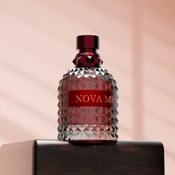 Luxury Geometric Perfume Bottle
