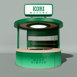 Modern Matcha Kiosk