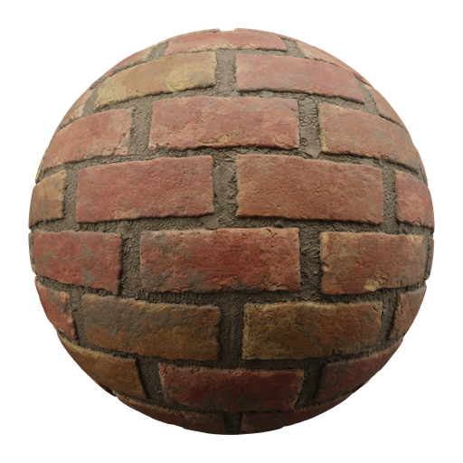 Stylised Brick | FREE bricks materials | BlenderKit
