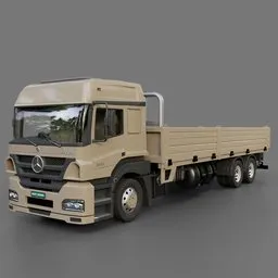 Mercedes Benz Axor 2644 Flatbed