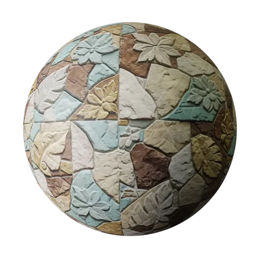 Block Plaster Mosaic