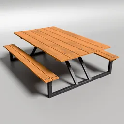 Restaurant picnic table