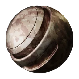 Highly advanced PBR metallic camouflage material for Blender with customizable color selector and pixel art function for stealth applications.