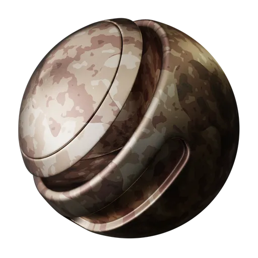 Highly advanced PBR metallic camouflage material for Blender with customizable color selector and pixel art function for stealth applications.