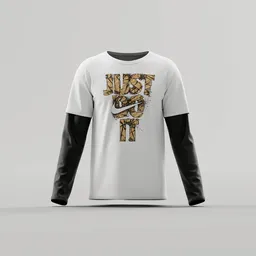 Shattered Logo Layered T-Shirt