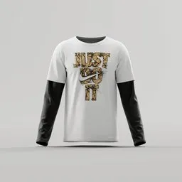 Shattered Logo Layered T-Shirt