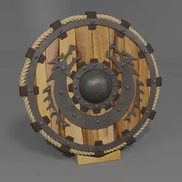 Round shield Viking