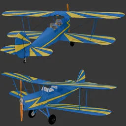 Aerobatic Biplane Stampe SV4