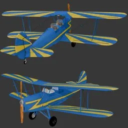 Aerobatic Biplane Stampe SV4