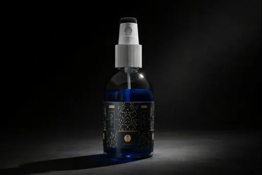 Spray Bottle with Liquid