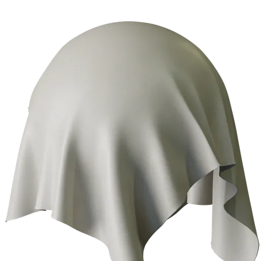High-resolution neutral woven fabric PBR texture for 3D Blender material library, ideal for digital artists and designers.