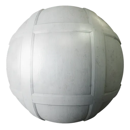Wall Timber Panelling White