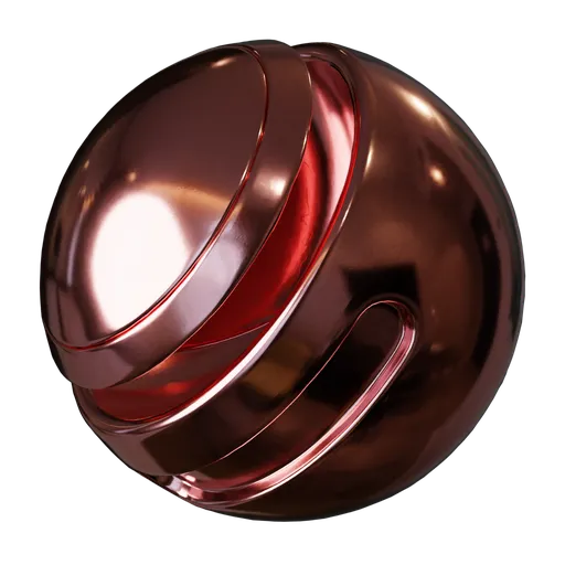 Red Anodized Metal