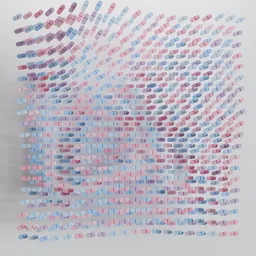 Tablet Wave geometry nodes Animation