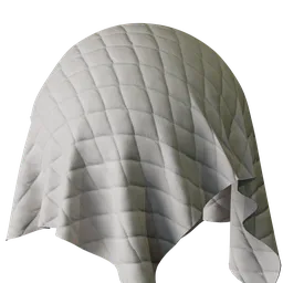 Geometric Grey Velvet