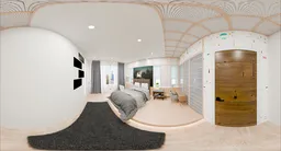 Bright Modern Bedroom Interior