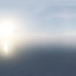 Calm Ocean Sunrise Sky HDRI