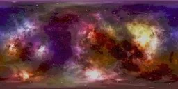 Vibrant space sky HDR image capturing the essence of cosmic nebulas for lighting 3D scenes.