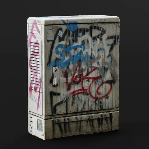 Utility Box (Photoscanned)