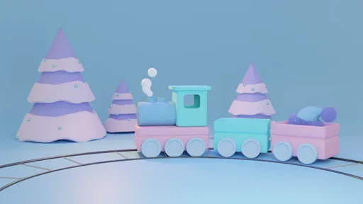 FRC Pastel Train Set