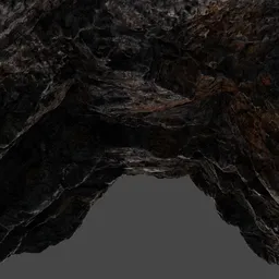 Rock Rugged Cave Top