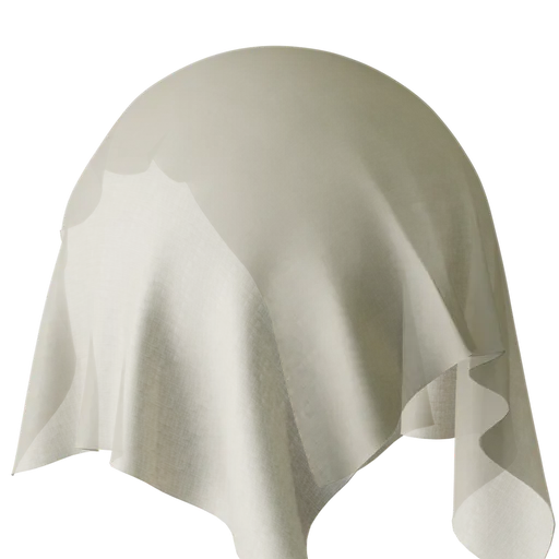 Plain Natural Sheer