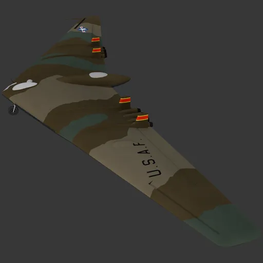 Jet Bomber Northrop YB49