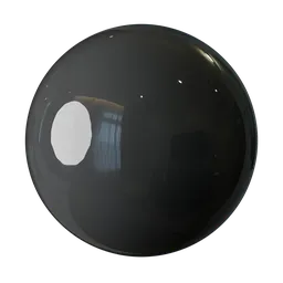 Charcoal black marble