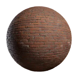 Red brick wall