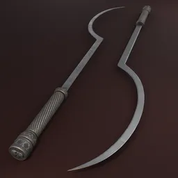 Iron Curved Sword