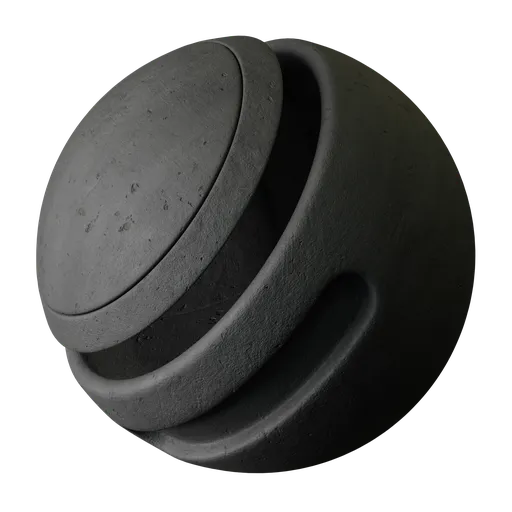 Rough Dark Gray Concrete