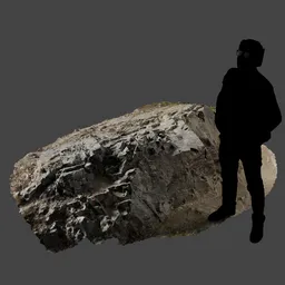 Rocky ground patch photoscan