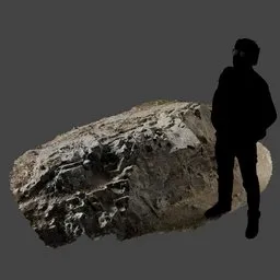 Rocky ground patch photoscan