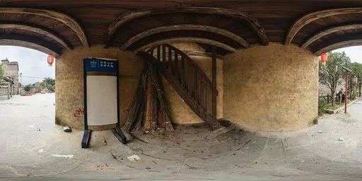 Wooden stairwells