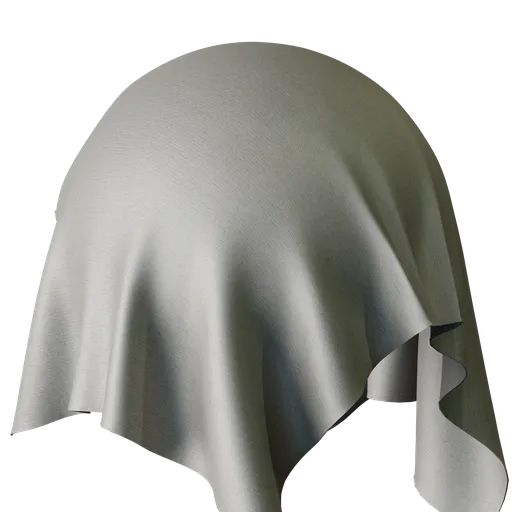 Plain Grey Velvet