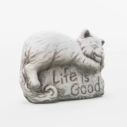 Cat Small Garden Statue