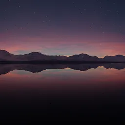 Night Twilight Sky Landscape