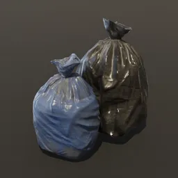 Grouped Residential Trash Bags Set 2